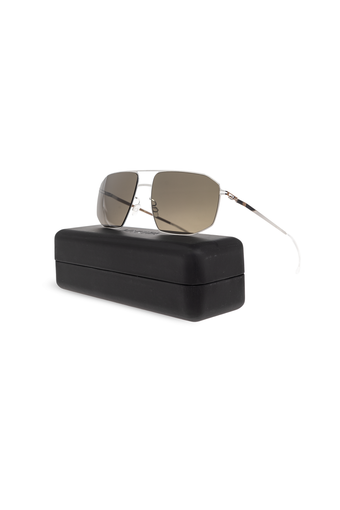 サングラス Mykita Mykita - SANTERI - 051 shiny silver Mykita Santeri sunglasses | Men's Accessorie | Vitkac